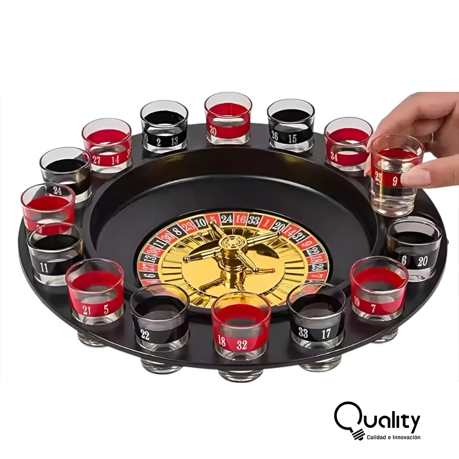 Ruleta De Tragos Juego De Shots